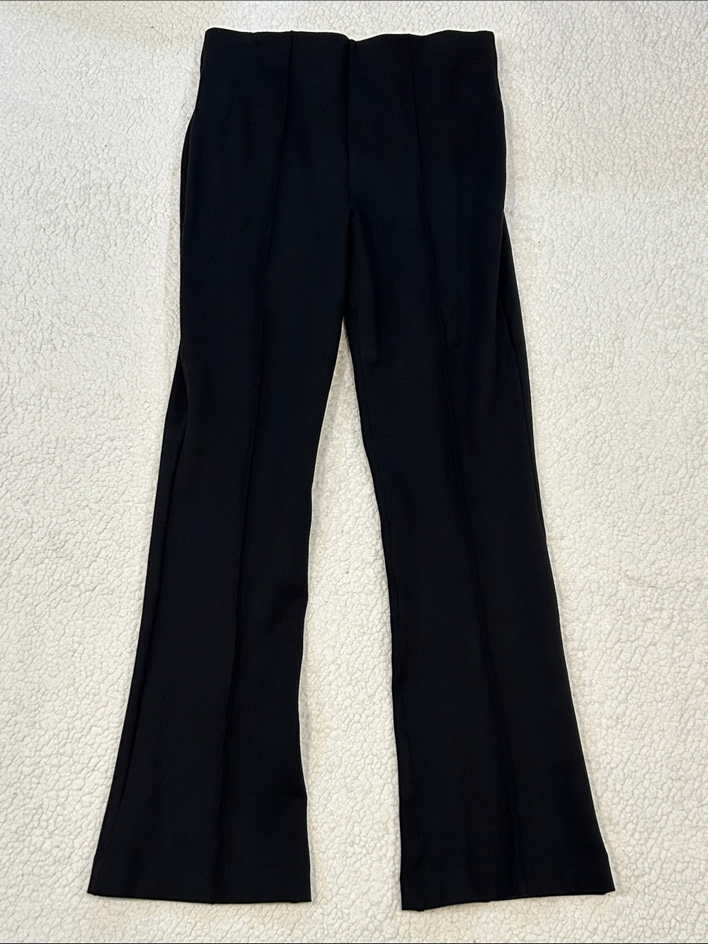 SPANX Supersmooth Perfect Fit Ponte Micro Flare Pant size XL Tall Classic Black